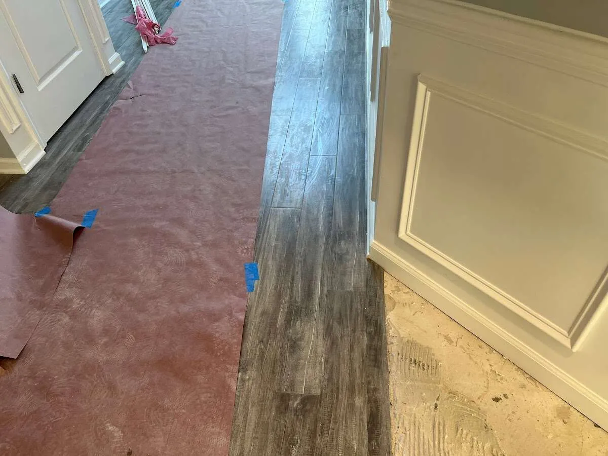 Completed marble shower restoration in Glenolden